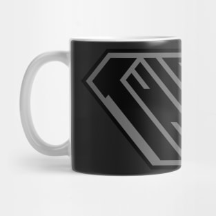 Thick SuperEmpowered (Black on Black) Mug